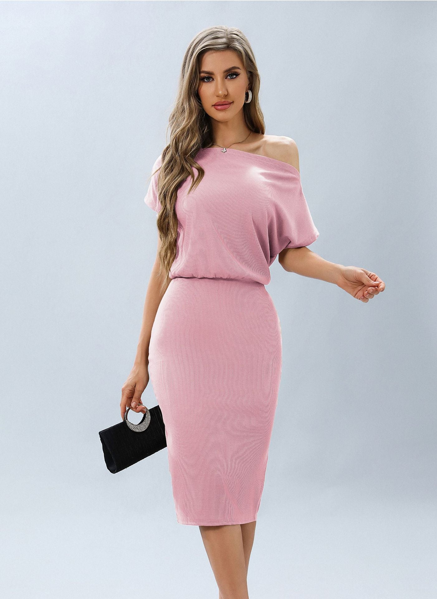 Graceful Classic Waist-Fitted Dress